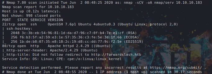 alt nmap